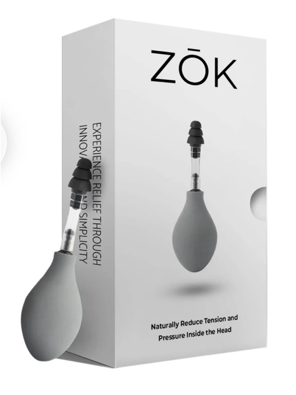 NWT Zok Migraine Reliever Ear Pressure Device Tool